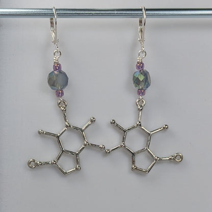 Caffeine Earrings & Stitch Markers