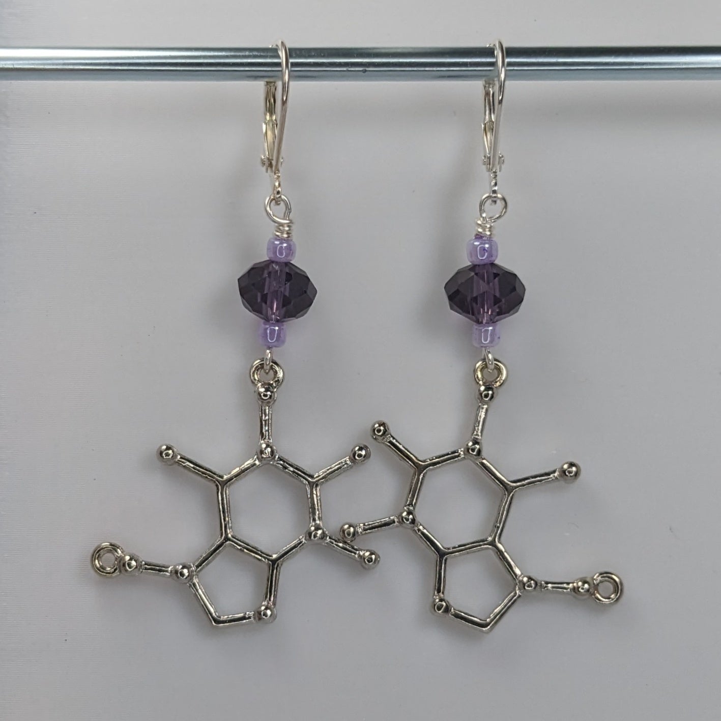 Caffeine Earrings & Stitch Markers