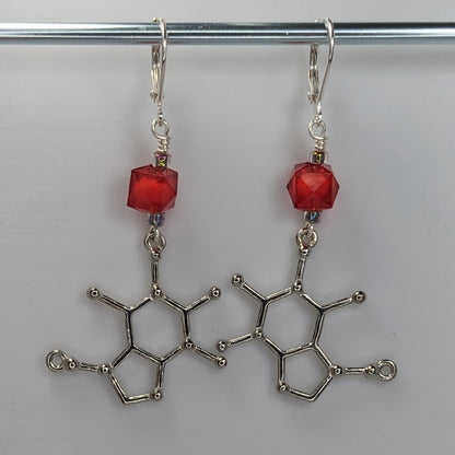 Caffeine Earrings & Stitch Markers