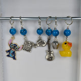 Experiment  626 Earrings & Stitch Markers