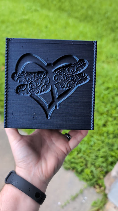 3D printed Yarn Box--Dragonflies