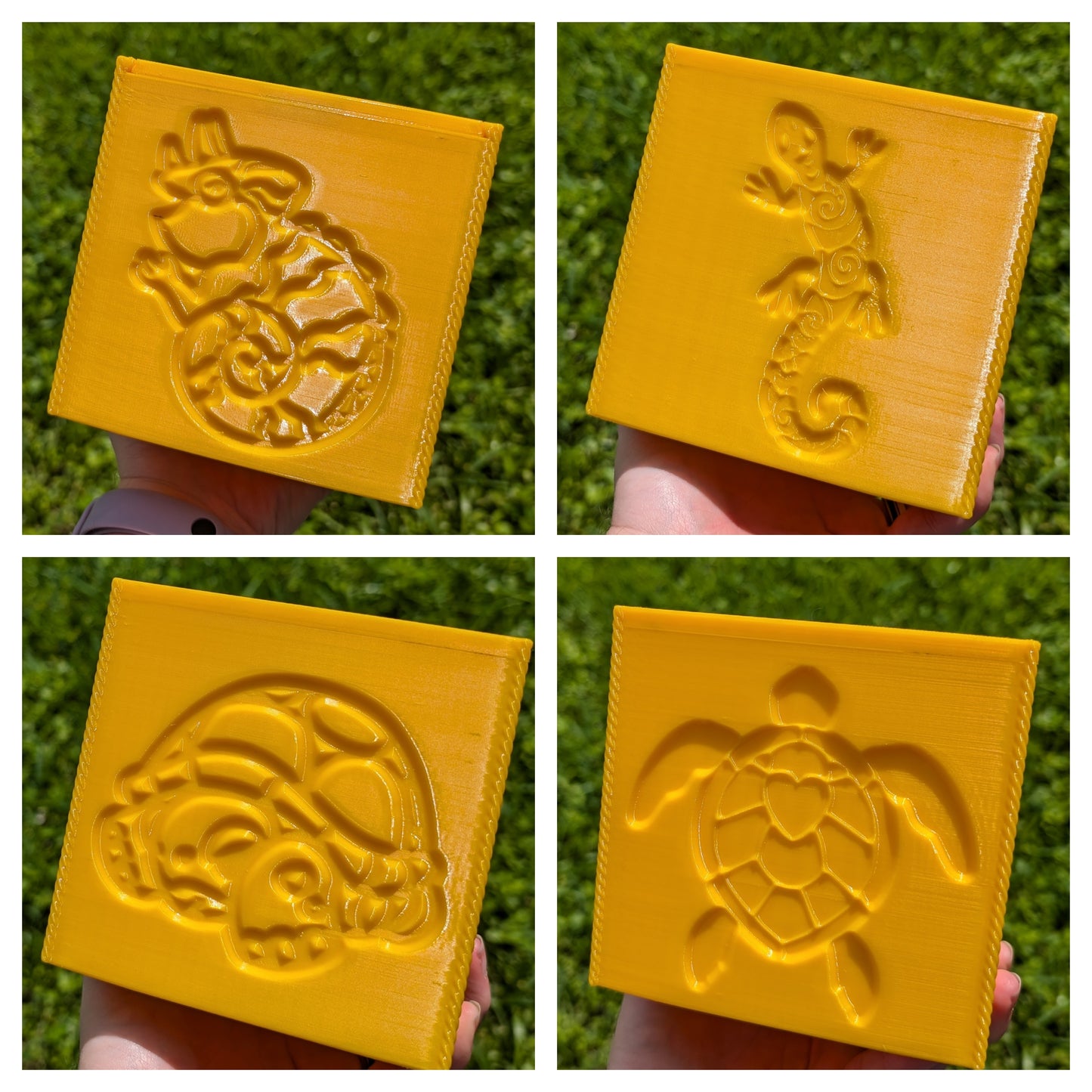 3D printed Yarn Box--Reptiles