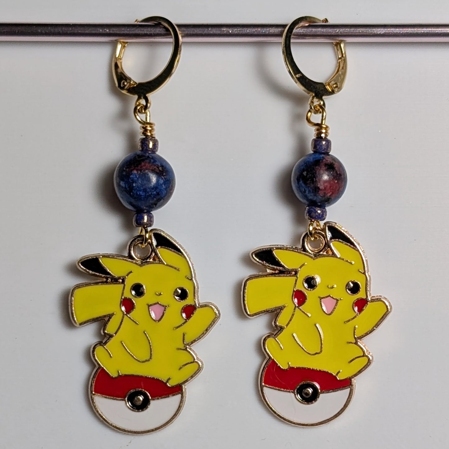 Pocket Monster Stitch Markers & Earrings