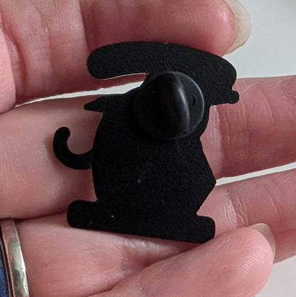 Unhinged Feline Enamel Pin
