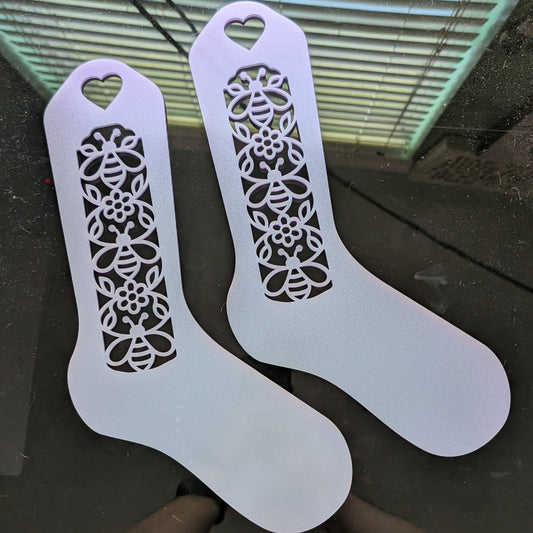 Bees! Acrylic Laser Cut Sock Blockers