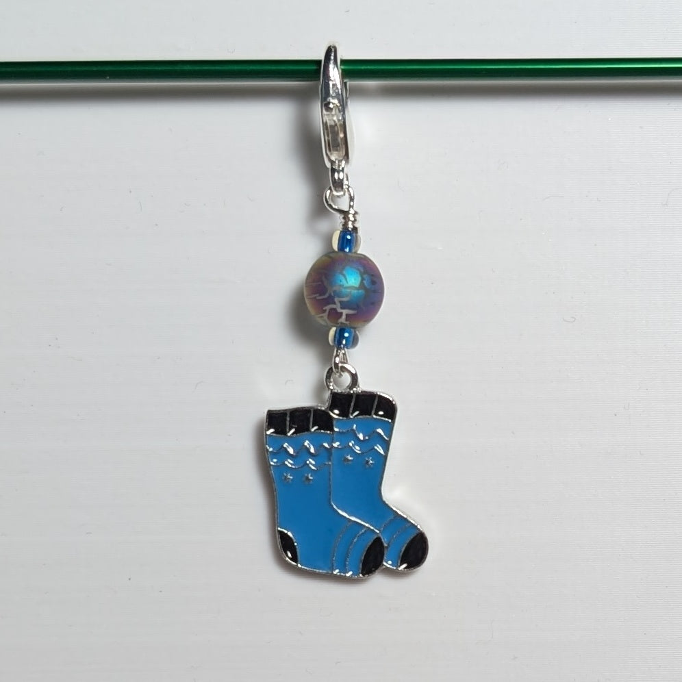 Warm & Wooly Earrings & Stitch Markers