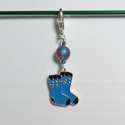 Warm & Wooly Earrings & Stitch Markers