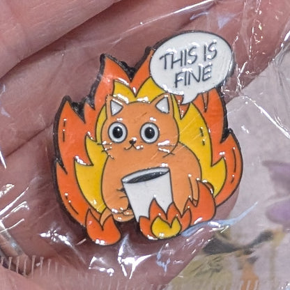 This is Fine Enamel Pin