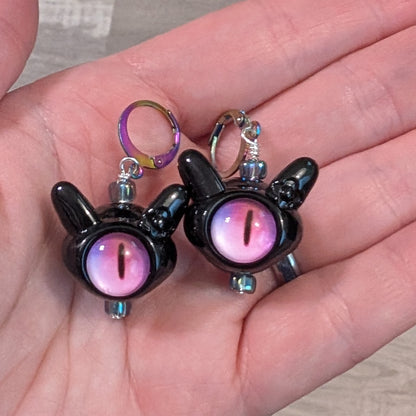 We See You Earrings & Stitch Markers