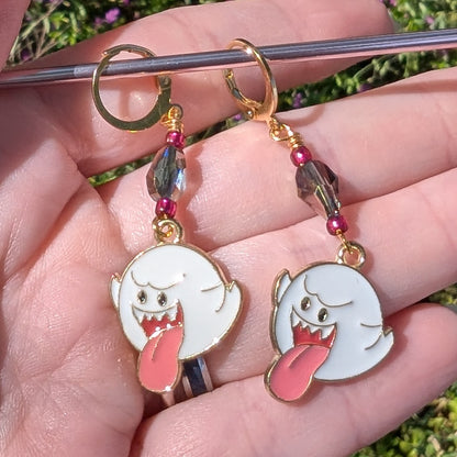 Gamer Man Earrings & Stitch Markers