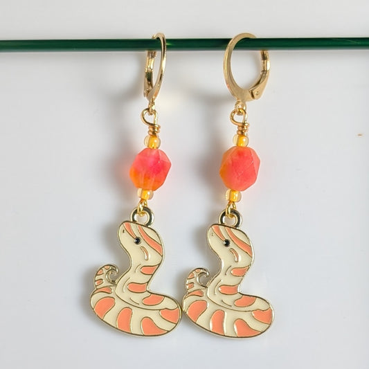 Chibi Animals Earrings & Stitch Markers