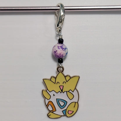 Pocket Monster Stitch Markers & Earrings