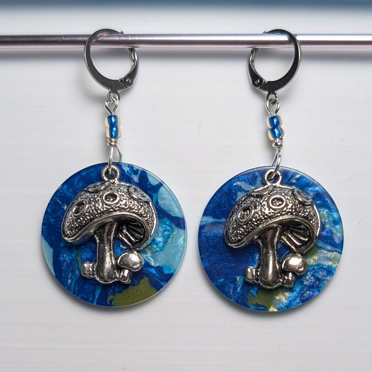 Large Mushroom Markers & Earrings