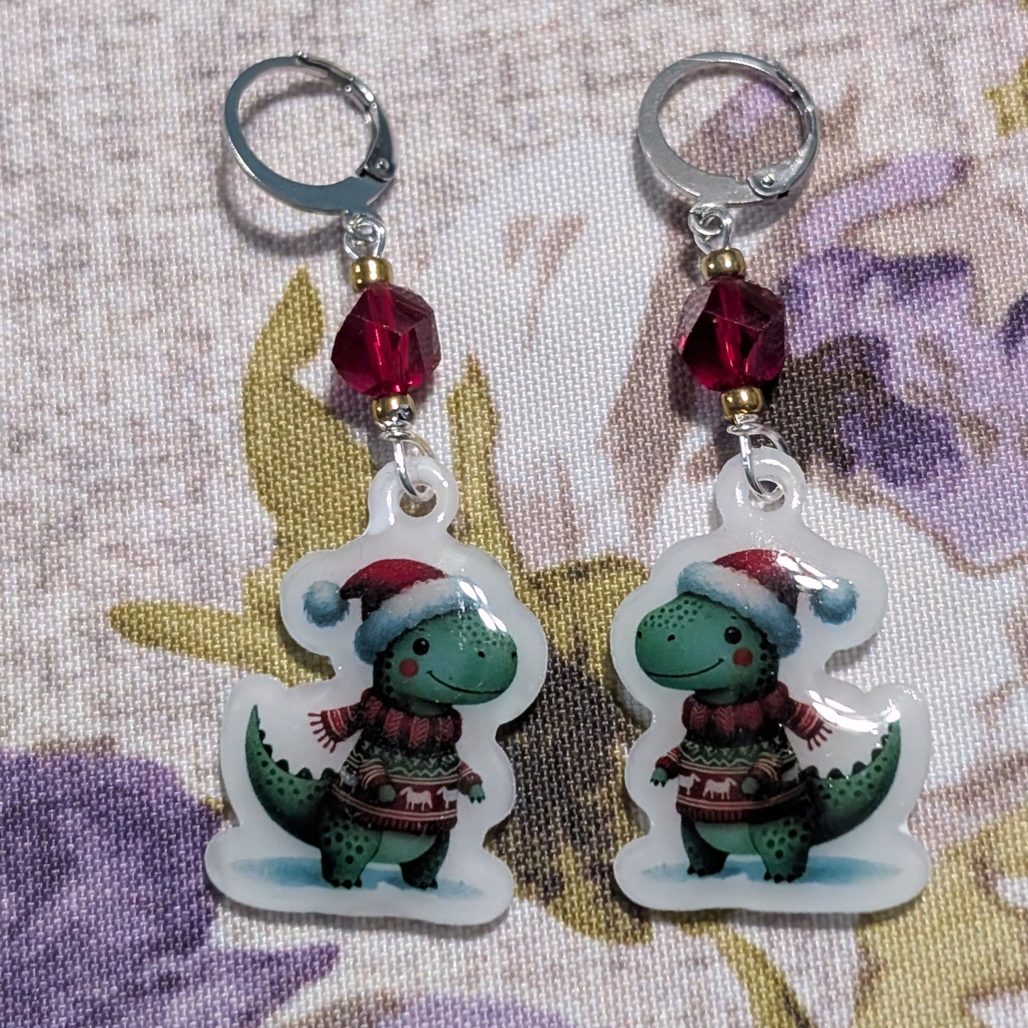 Winter Critters Earrings & Stitch Markers