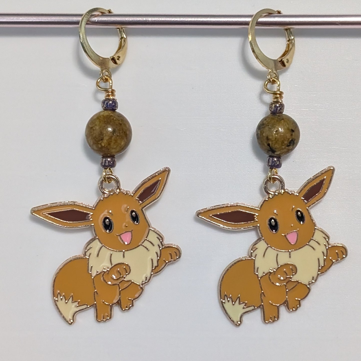 Pocket Monster Stitch Markers & Earrings