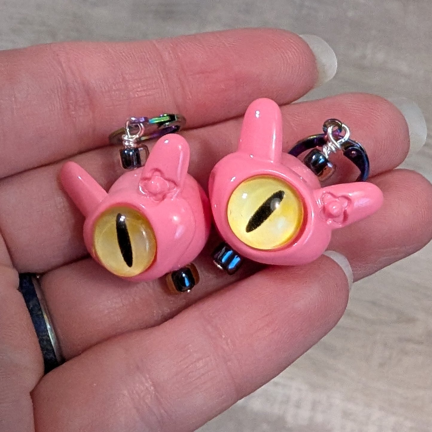 We See You Earrings & Stitch Markers