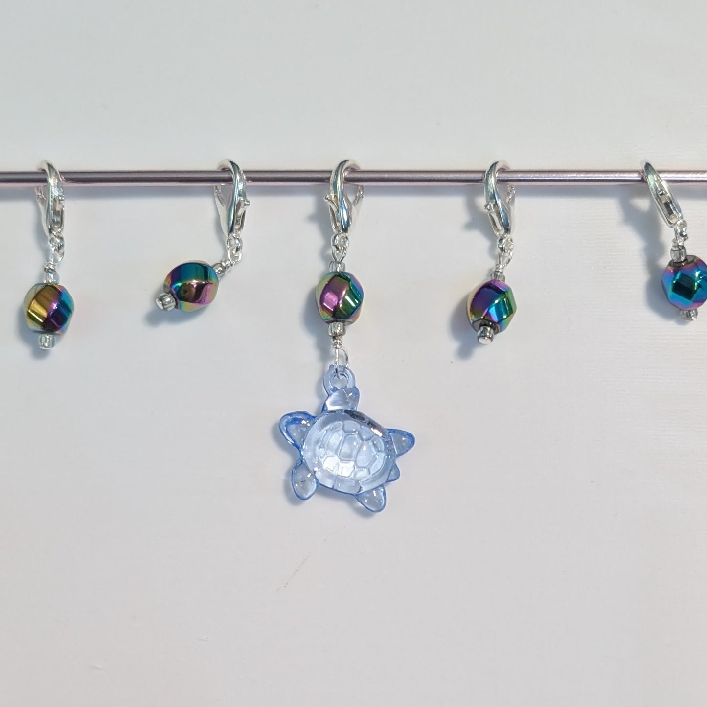 Coin Machine Nostalgia Earrings & Stitch Markers