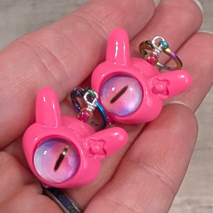 We See You Earrings & Stitch Markers