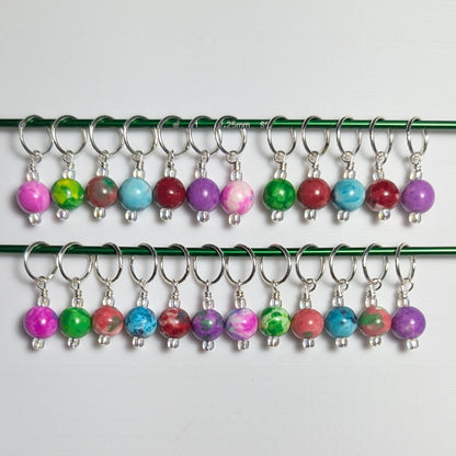 Big Box Of Simple Bead Stitch Markers: Rings