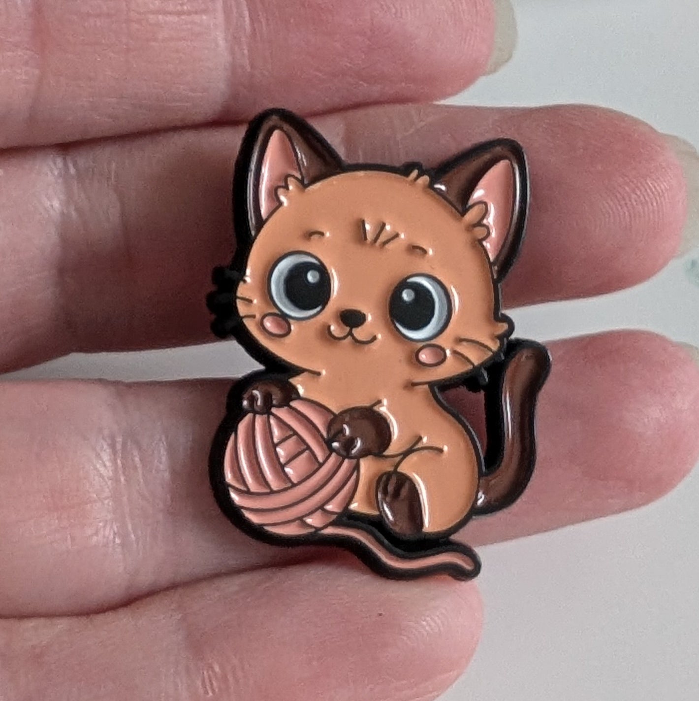 Cats Enamel Pin