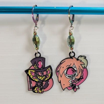 Musical Demons Markers & Earrings