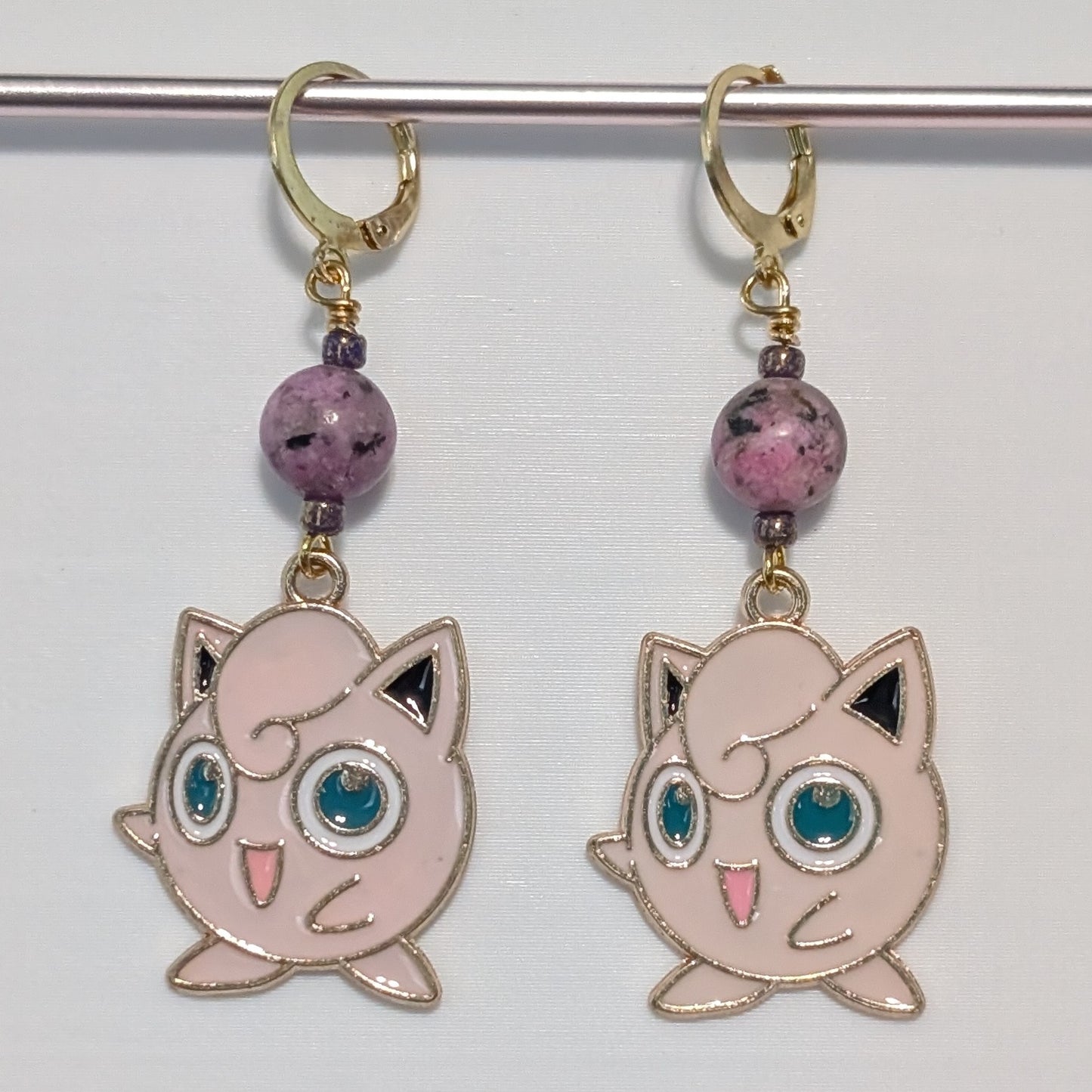 Pocket Monster Stitch Markers & Earrings