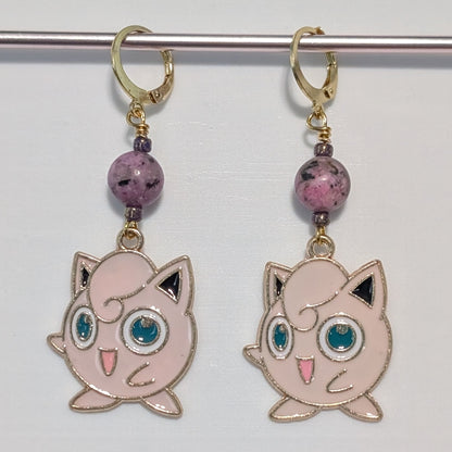 Pocket Monster Stitch Markers & Earrings