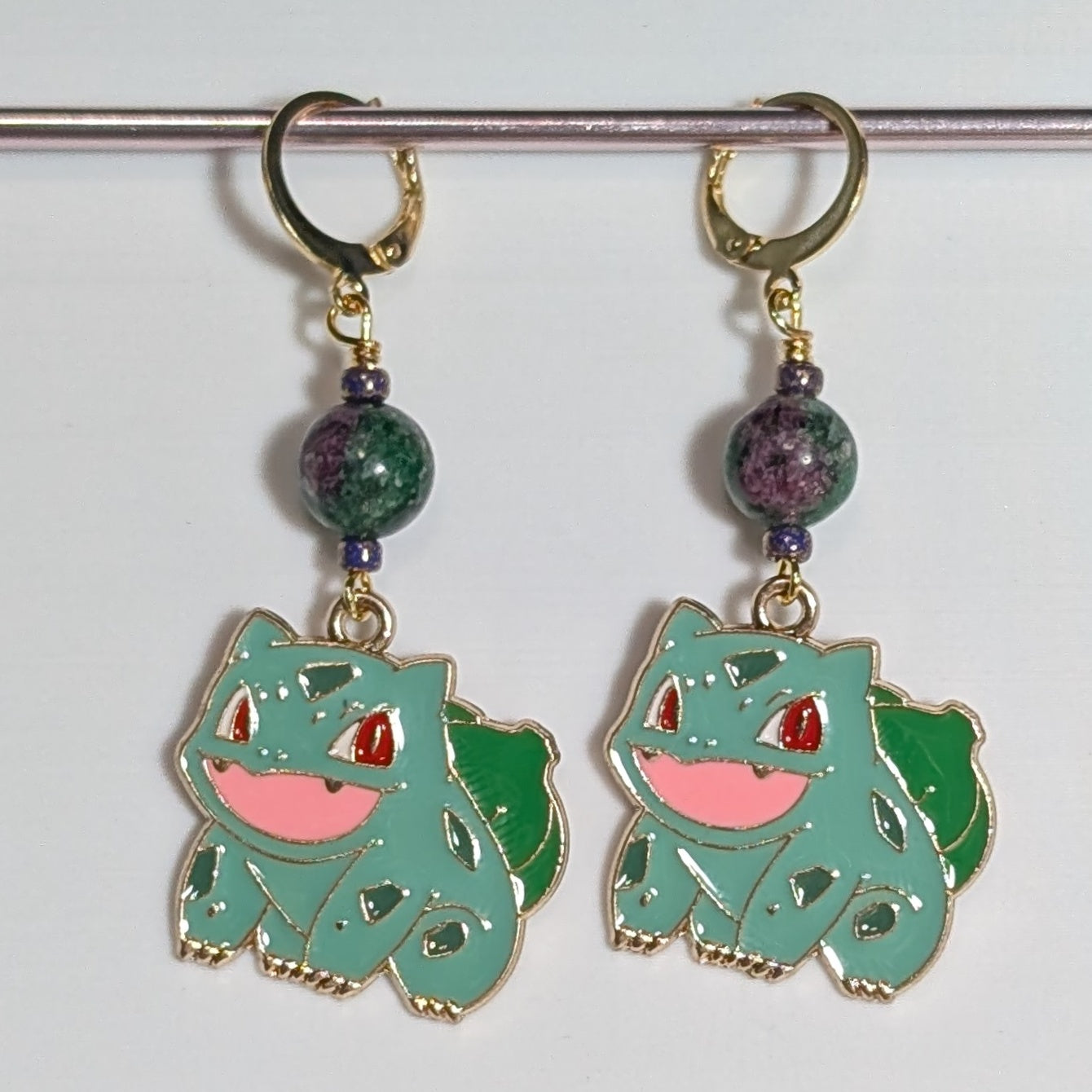 Pocket Monster Stitch Markers & Earrings
