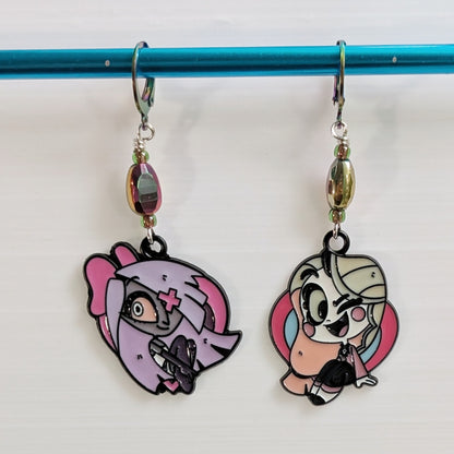 Musical Demons Markers & Earrings