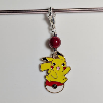 Pocket Monster Stitch Markers & Earrings