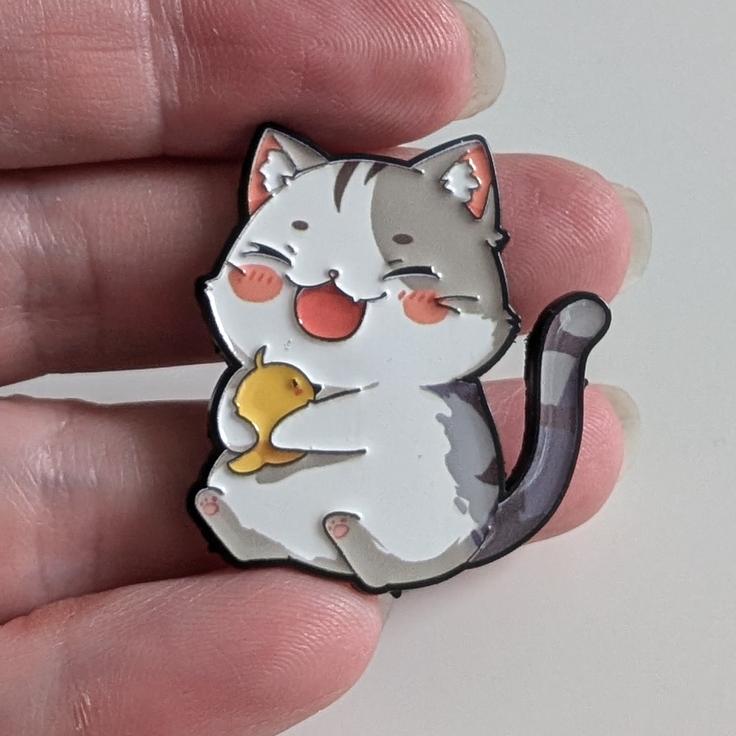 Cats Enamel Pin