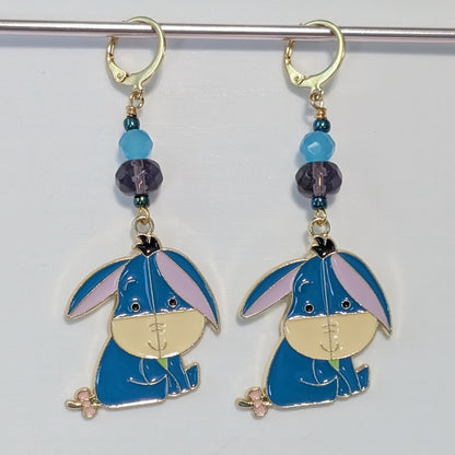 100 Acre Woods Earrings & Stitch Markers