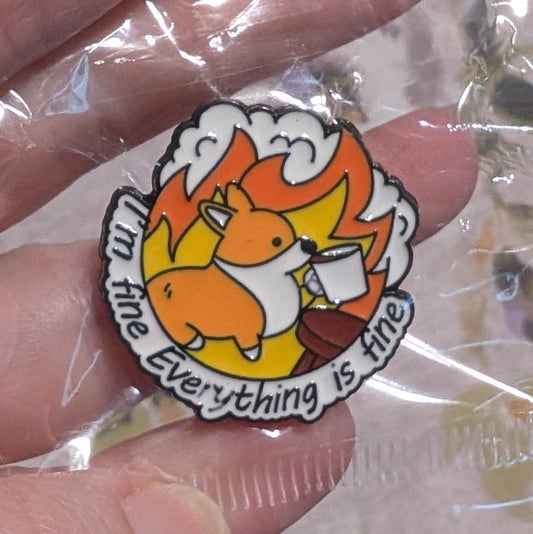 This is Fine Enamel Pin