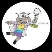 Science Sheep Sticker