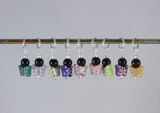 Colorful Butterfly Stitch Marker Set