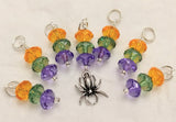Halloween Spider Stitch Markers