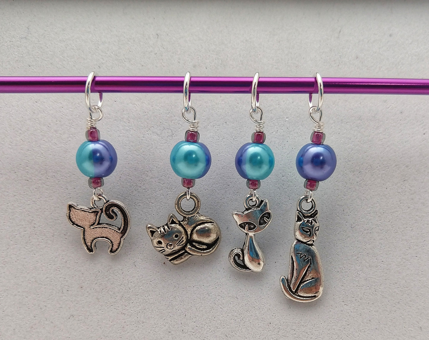 Meow! Stitch Markers