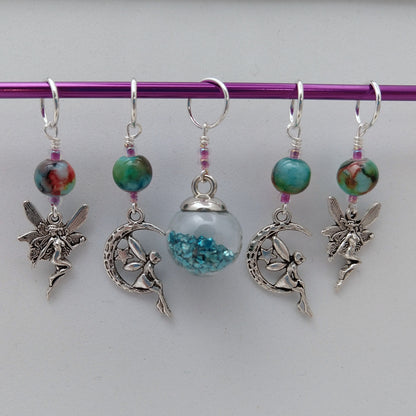 Fairy and Pixie Dust Stitch Markers