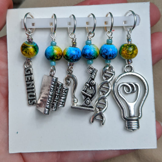 Scientific Method Stitch Markers