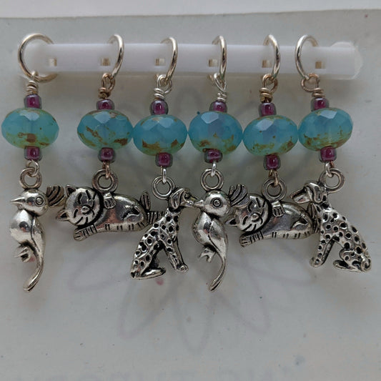 Pet Parade Stitch Marker Set