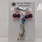 Hammerhead Earrings and Stitch Markers