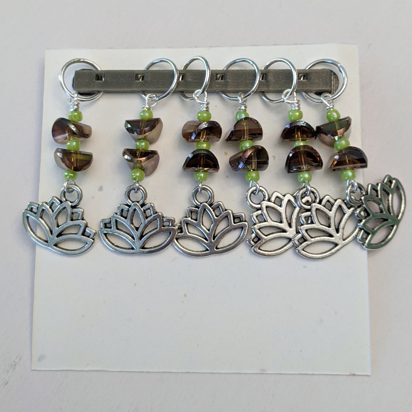 Lotus Stitch Markers