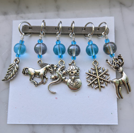 Into the Unknown Stitch Markers