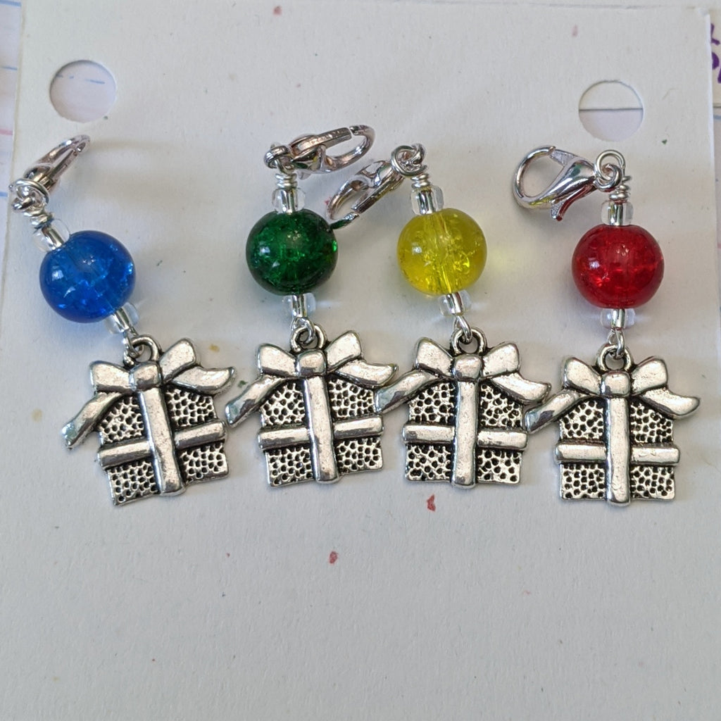 Presents from the Sky Stitch Markers (S10)