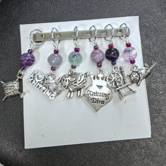 Kitty Wool Love Stitch Markers