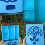 3D printed Notions Box--Celtic Tree