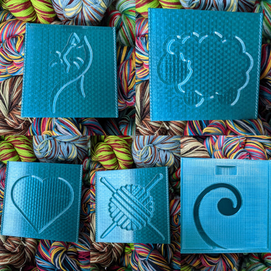 3D printed Yarn Box-- Cat/Yarnball/Heart/Sheep