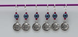 Moon and Stars Stitch Markers