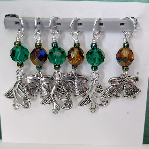 Sets of Holiday Stitch Markers