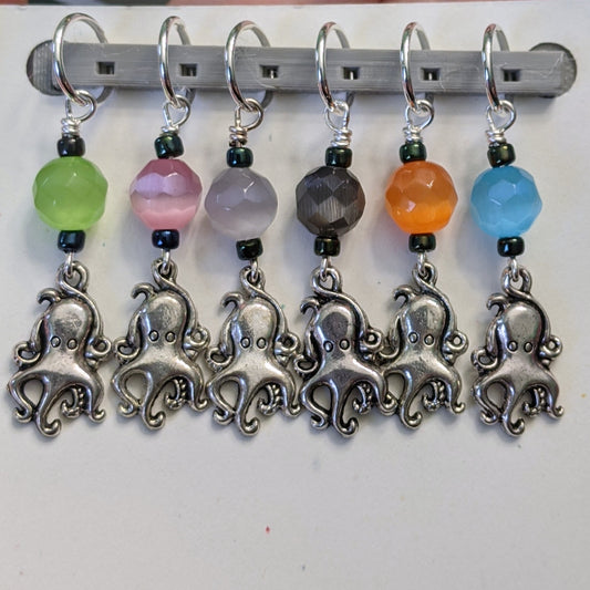 Friendly Octopus Stitch Markers
